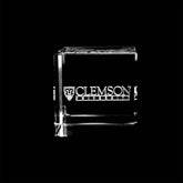 Fan Frenzy Gifts Clemson Tigers Officially Licensed Academic Laser Engraved Crystal Cube